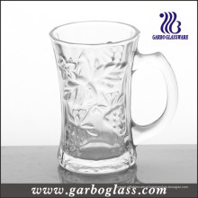 7oz caneca de vidro com design em relevo (GB092007CM)